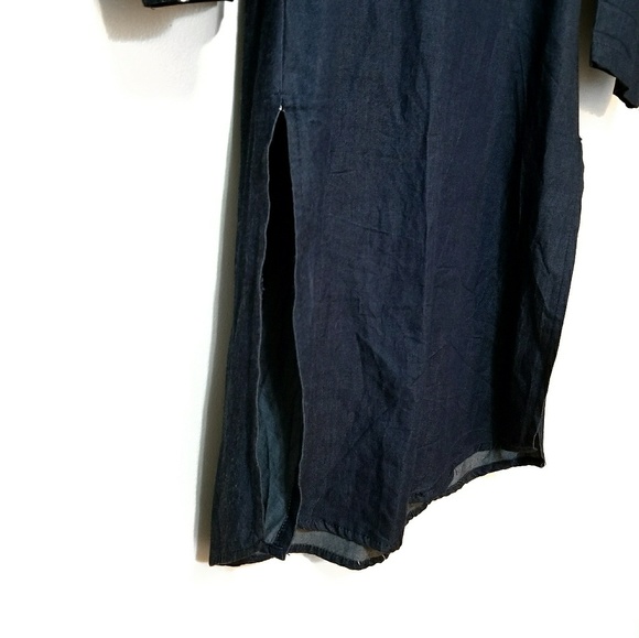 ๐ Soch Chambray Embroirdered Shift Dress Size S - Picture 4 of 5